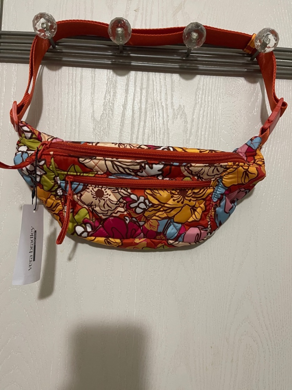 Vera Bradley Multicolor Floral Quilted Crossbody Waist Bag BNWT